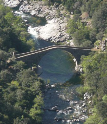 Les gorges de la Spelunca 